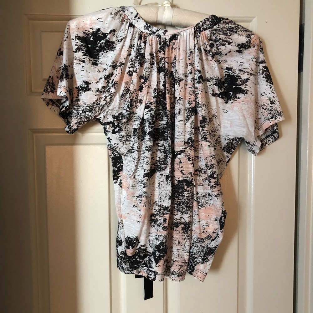 Proenza Schouler Designer Top, V-Back and Black Gros-Grain Ribbon
